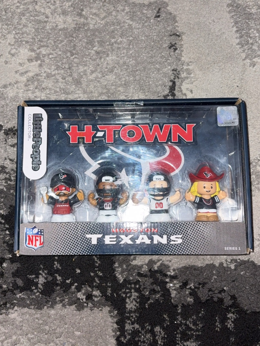 H-Town Texans NFL Kids Toy Figure Pack - Red & Navy